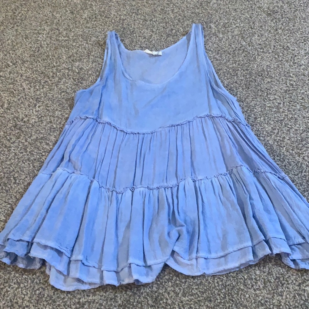 Light blue tank top
